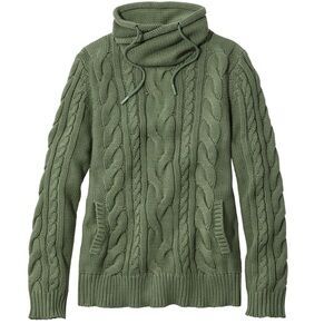 LL Bean funnelneck sweater